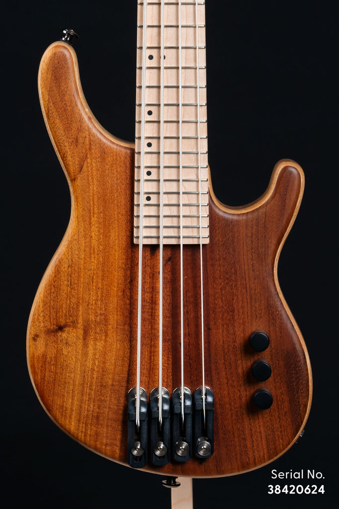 Hawaiian Koa 4-String Fretted California U•BASS®
