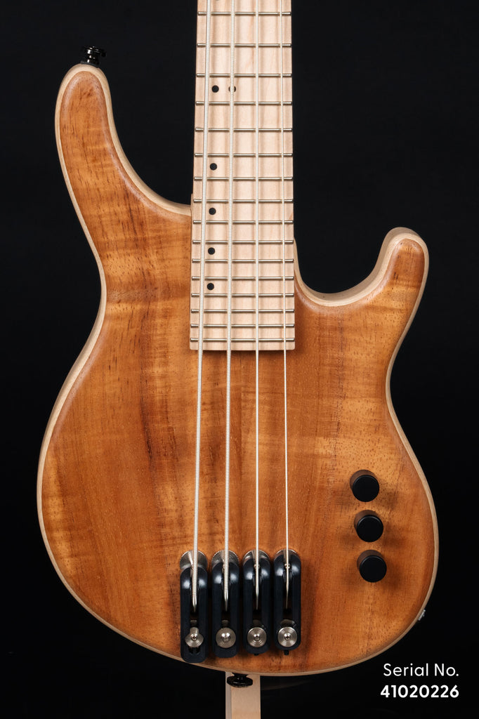 Hawaiian Koa 4-String Fretted California U•BASS®