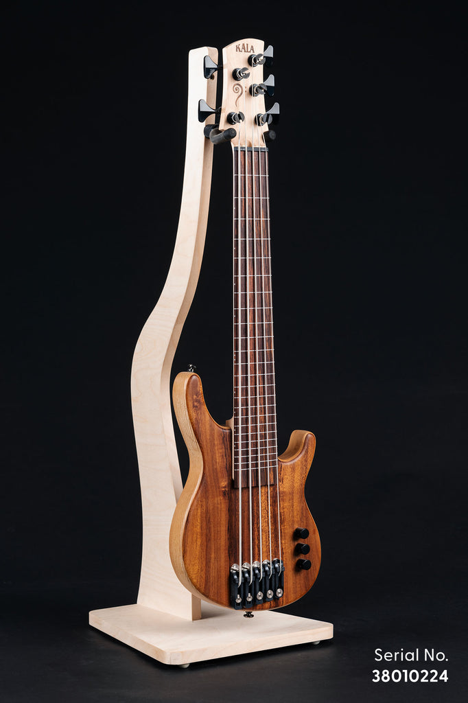 Hawaiian Koa 5-String Fretless California U•BASS®