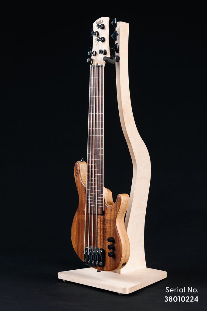 Hawaiian Koa 5-String Fretless California U•BASS®