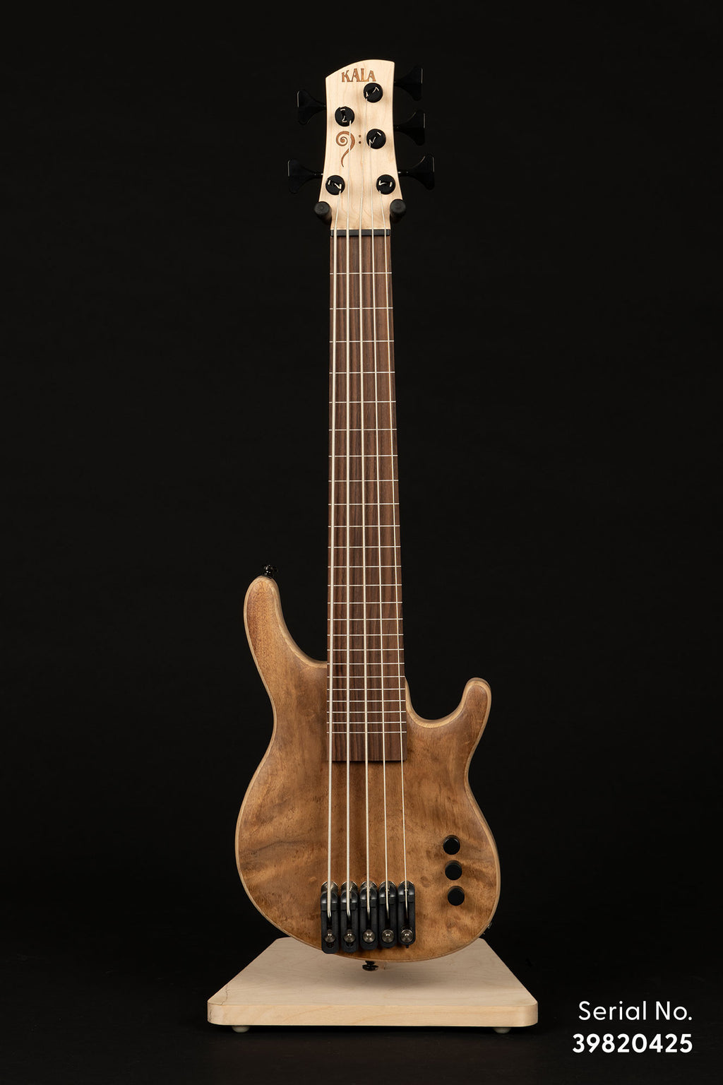 Hawaiian Koa 5-String Fretless California U•BASS®