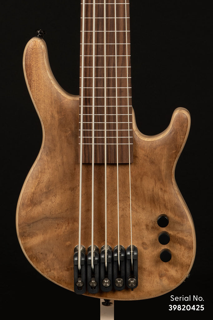 Hawaiian Koa 5-String Fretless California U•BASS®