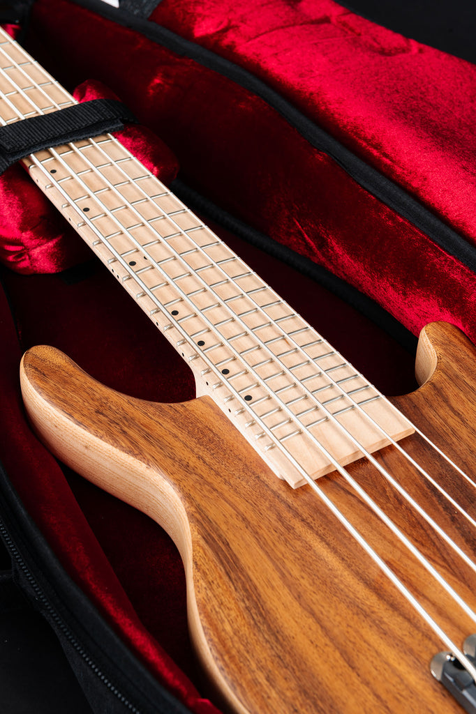 Hawaiian Koa 5-String Fretless California U•BASS®