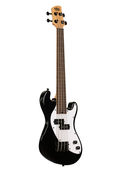 Solid Body 4-String Jet Black Fretless U•BASS®