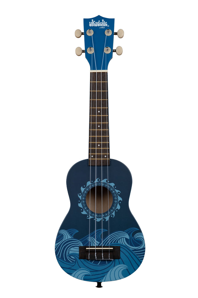 Deep Blue Ukadelic Soprano Ukulele