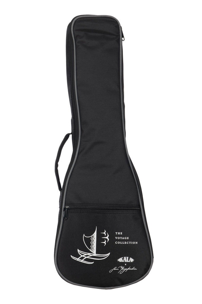 A Gardenia Mahogany Concert Ukulele shown at a front angle