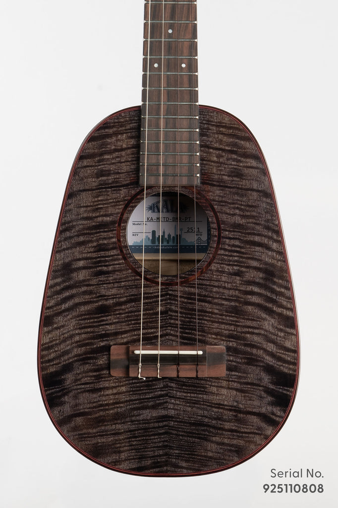 Metropolitan Deluxe Black Night Mango Pineapple Tenor Ukulele
