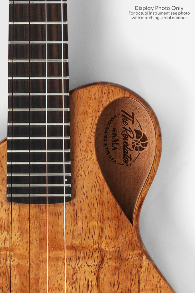 Left-Handed Revelator™ Nautilus Hawaiian Koa Tenor Ukulele