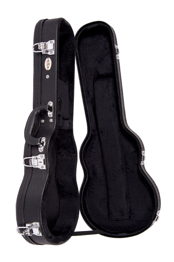 Black Archtop Ukulele Hardcase