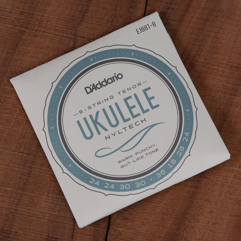 D'Addario® Tenor Uke Nyltech 6 & 8-String Set