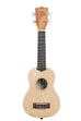 A Satin Spruce Top Mahogany Soprano Ukulele shown at a front angle