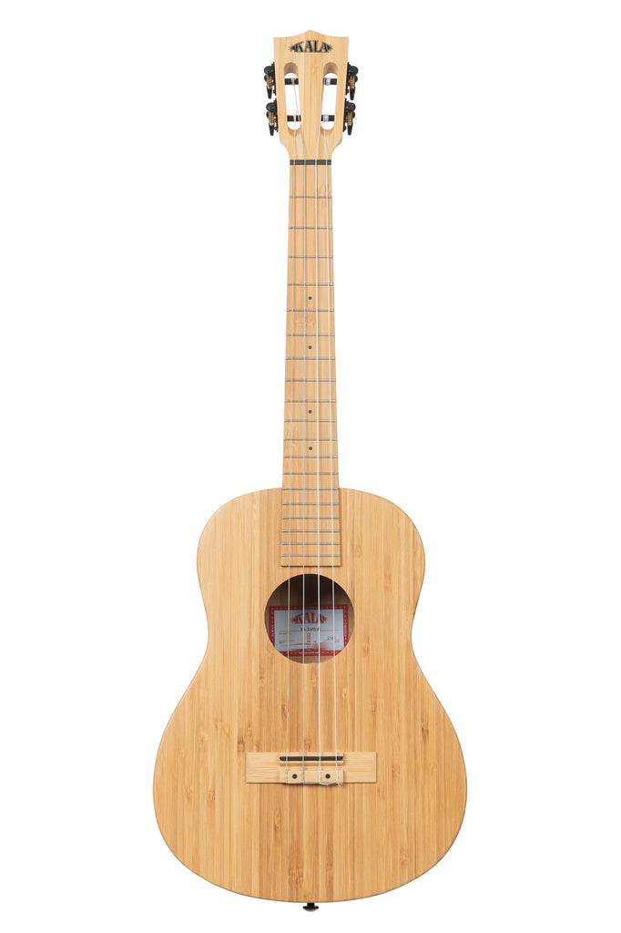 A Bamboo Baritone Ukulele shown at a front angle