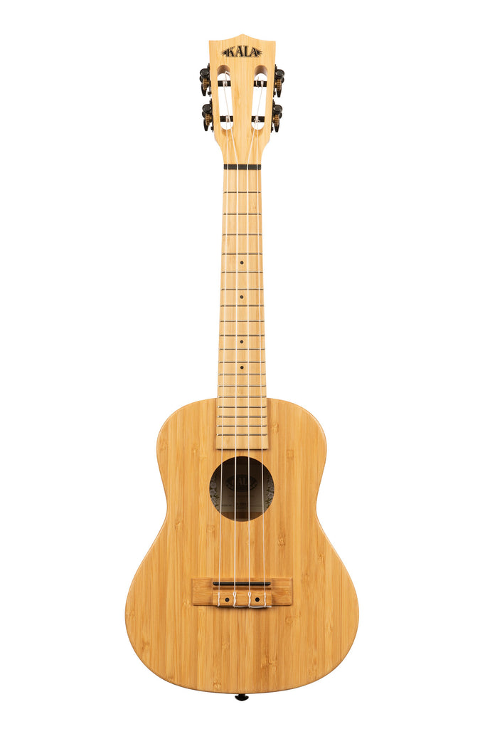 A Bamboo Concert Ukulele shown at a front angle