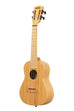 A Bamboo Concert Ukulele shown at a left angle