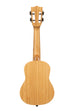 A Bamboo Soprano Ukulele shown at a back angle