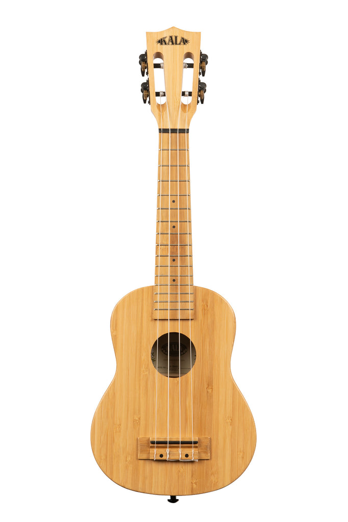 A Bamboo Soprano Ukulele shown at a front angle
