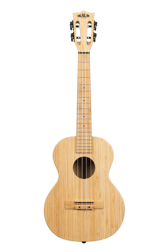 A Bamboo Tenor Ukulele shown at a front angle