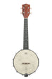 BLEM - Natural Mahogany Banjo Concert Ukulele