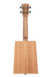 A Victorian Cigar Box Concert Ukulele shown at a back angle