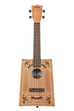 A Victorian Cigar Box Concert Ukulele shown at a front angle
