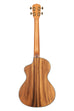 A All Solid Cedar Top Trembesi Metropolitan™ Baritone Cutaway shown at a back angle
