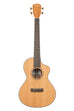 A All Solid Cedar Top Trembesi Metropolitan™ Baritone Cutaway shown at a front angle