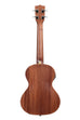 A Kalamazoo Gold Archtop Tenor Ukulele w/ EQ shown at a back angle