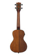 A Satin Hawaiian Koa Concert Ukulele w/ EQ shown at a back angle
