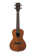 A Satin Hawaiian Koa Concert Ukulele shown at a front angle