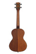 A Satin Hawaiian Koa Tenor Ukulele shown at a back angle