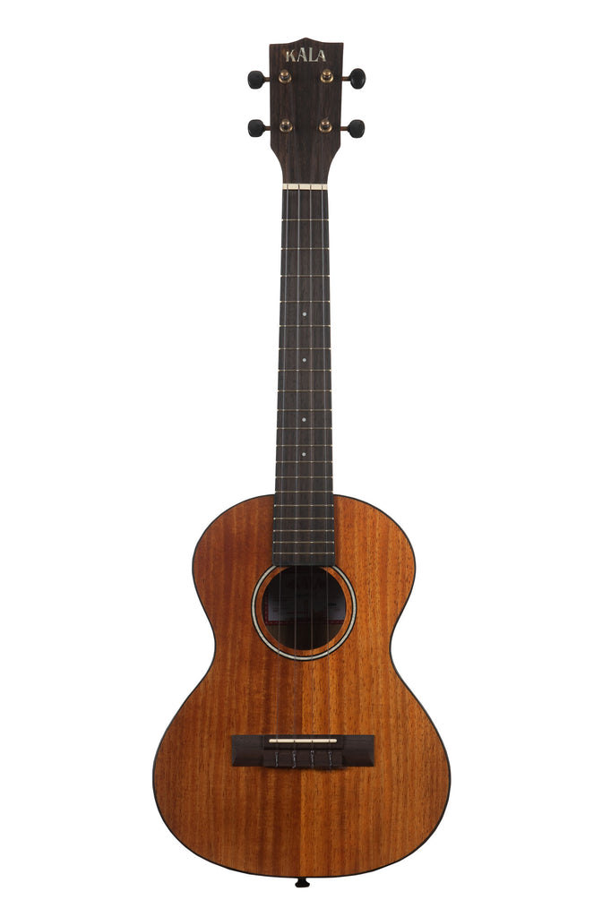 A Satin Hawaiian Koa Tenor Ukulele shown at a front angle