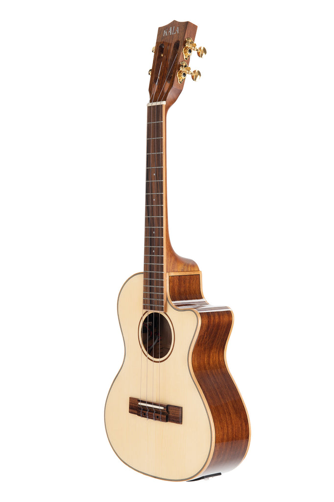 BLEM - Solid Spruce Top Koa Gloss Tenor Cutaway w/EQ