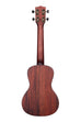 A All Solid Satin Mahogany Concert Ukulele shown at a back angle
