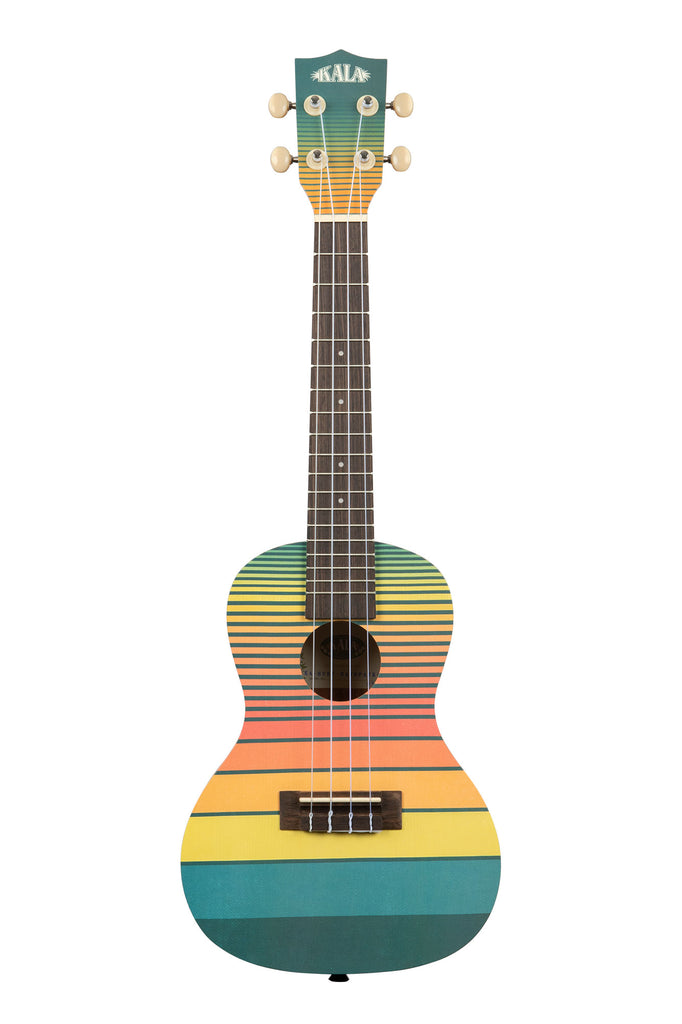 A Dawn Patrol Concert Ukulele shown at a front angle