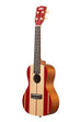 A Surf's Up Concert Ukulele shown at a left angle