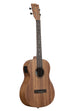 A Teak Baritone Ukulele w/ EQ shown at a right angle