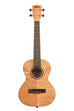 A Exotic Mahogany Tenor Ukulele shown at a front angle