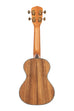 A All Solid Trembesi Metropolitan™ Soprano Ukulele shown at a back angle