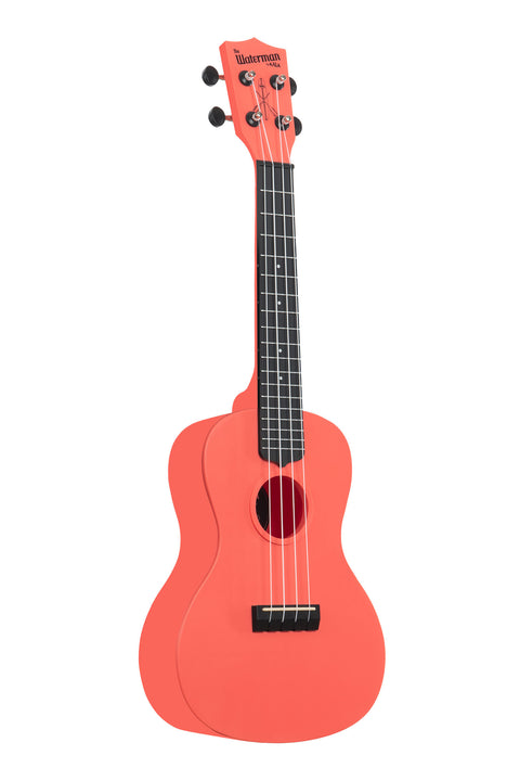 A Pink Dusk Concert Waterman shown at a right angle