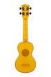 A Amber Yellow Transparent Soprano Waterman shown at a back angle