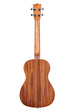 A Satin Mahogany Baritone Ukulele shown at a back angle
