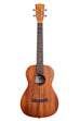 A Satin Mahogany Baritone Ukulele shown at a front angle