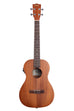 A Satin Mahogany Baritone Ukulele w/ EQ shown at a front angle