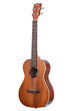 A Satin Mahogany Baritone Ukulele w/ EQ shown at a left angle