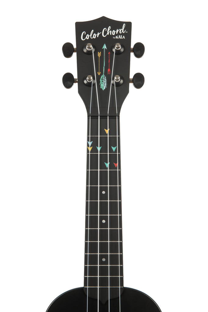 A Kala Learn To Play Color Chord™ Ukulele Starter Kit shown at a front angle