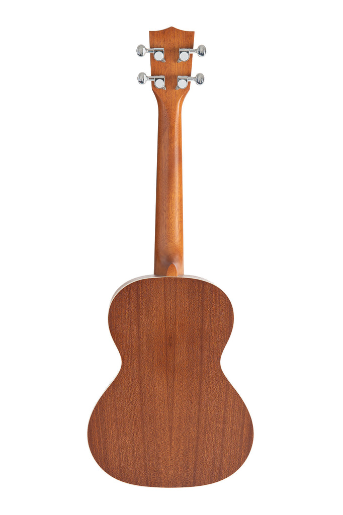 A Mandy Harvey Learn To Play Signature Series Tenor Ukulele shown at a back angle