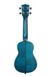 Blue Exotic Mahogany Soprano Ukulele