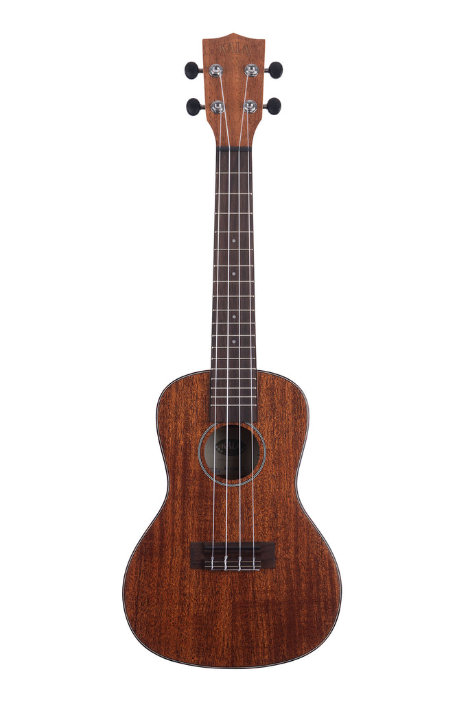 A Classic Solid Mahogany Concert shown at a front angle