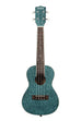 A Rhapsody in Blue Sparkle Concert Ukulele shown at a front angle