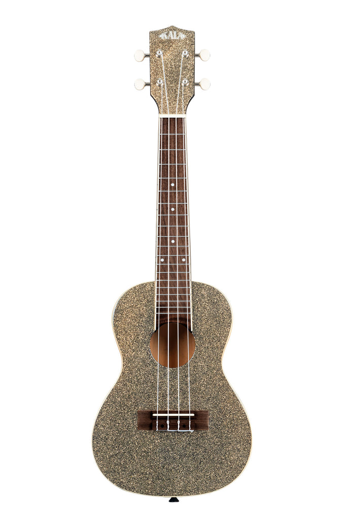 Stardust Gold Sparkle Concert Ukulele